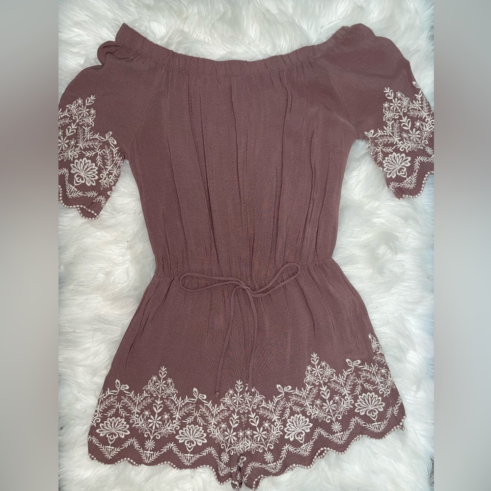 Millibon Off-Shoulder Romper